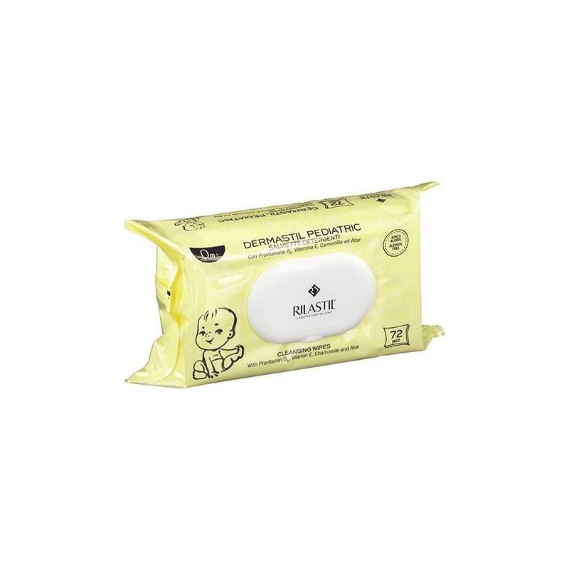 Rilastil dermastil salviette detergenti ng 72 pezzi