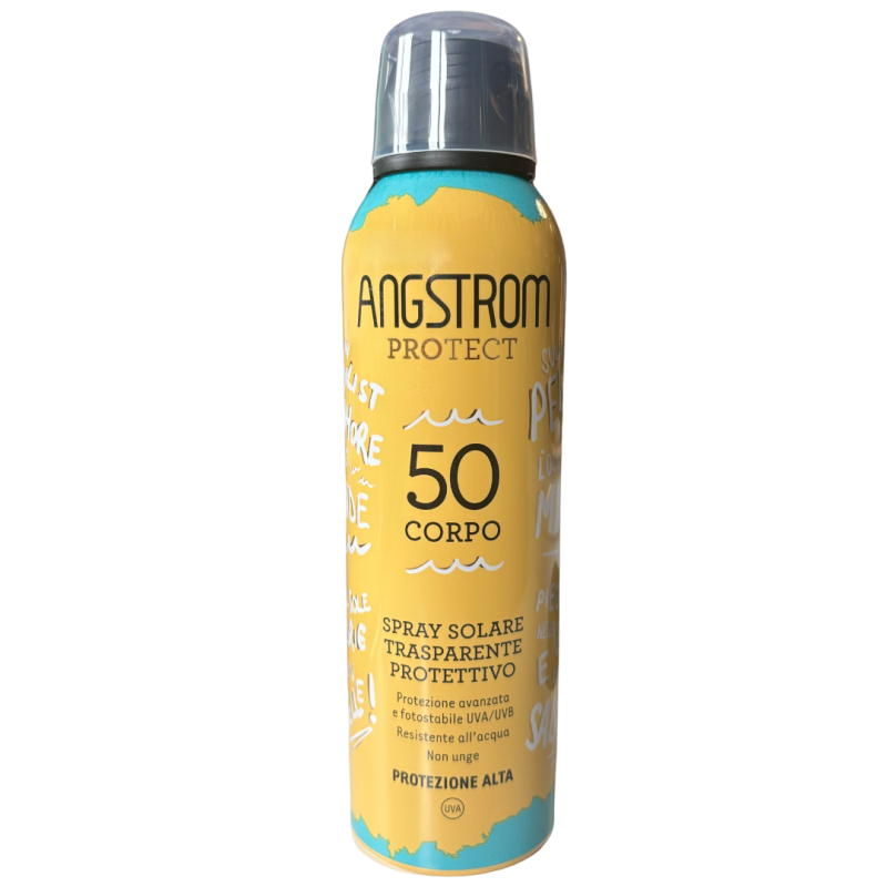 Angstrom spray trasparente limited edition spf50+ 200 ml 2025