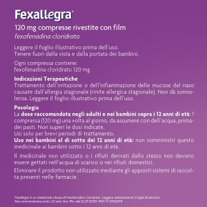 Fexallegra 10 compresse riv 120 mg