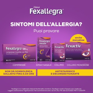 Fexallegra 10 compresse riv 120 mg