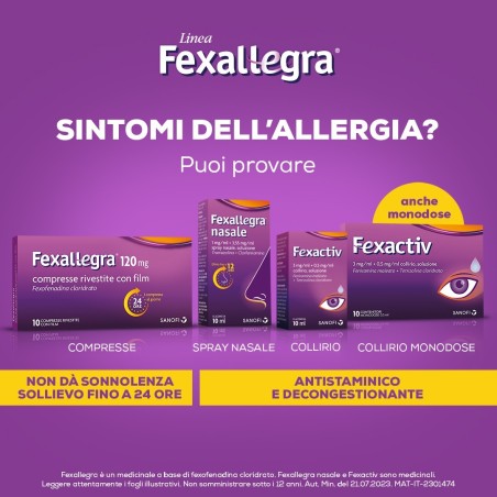 Fexallegra 10 compresse riv 120 mg
