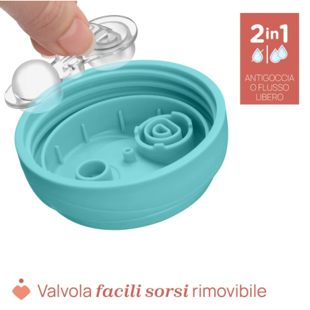 Chicco tazza advanced azzurra 12m+ Chicco tazza advanced azzurra 12m+