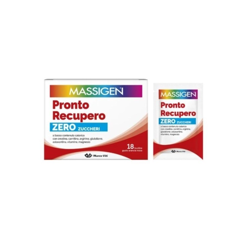 Massigen pronto recupero senza zucchero 18 bustine edizionespeciale 2025
