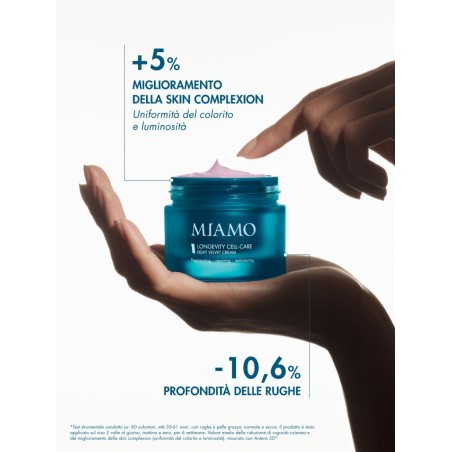 Miamo longevity plus cell care light velvet cream refill 50ml Miamo longevity plus cell care light velvet cream refill 50ml