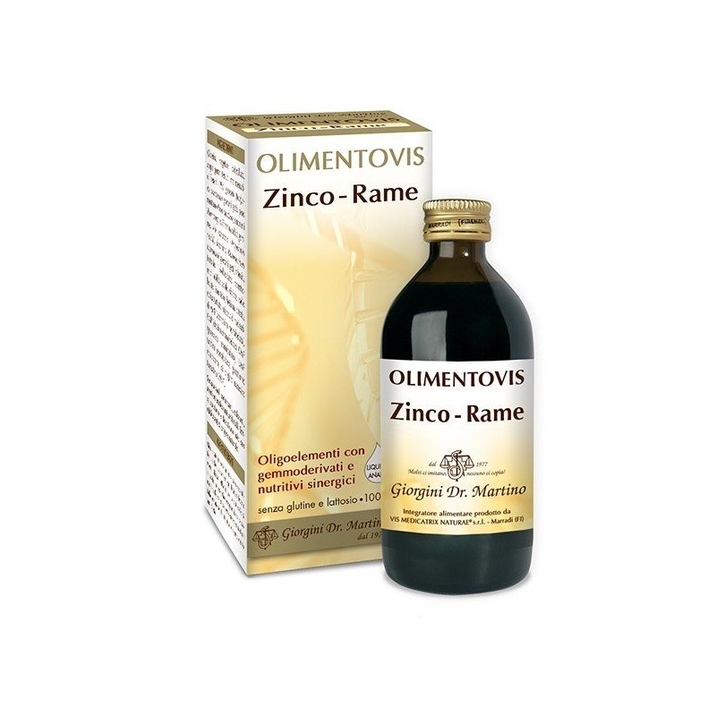 Zinco rame olimentovis 200 ml