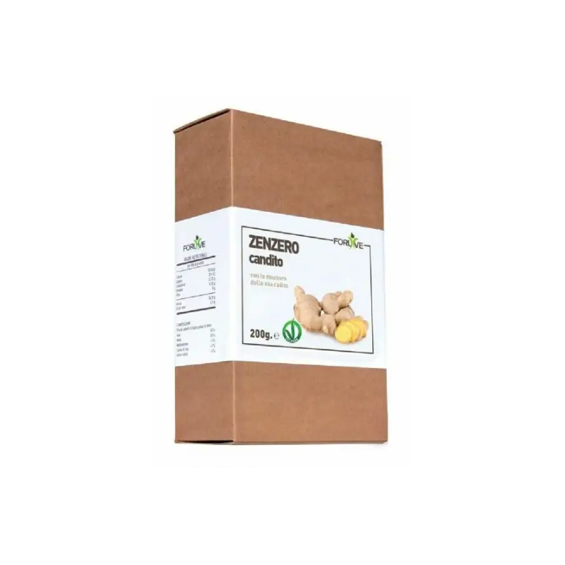 Zenzero in pezzi candito 200 g