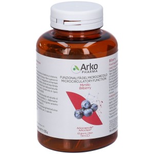 Arkocapsule funzionalita' microcircolo mirtillo 130 capsule Arkocapsule funzionalita' microcircolo mirtillo 130 capsule