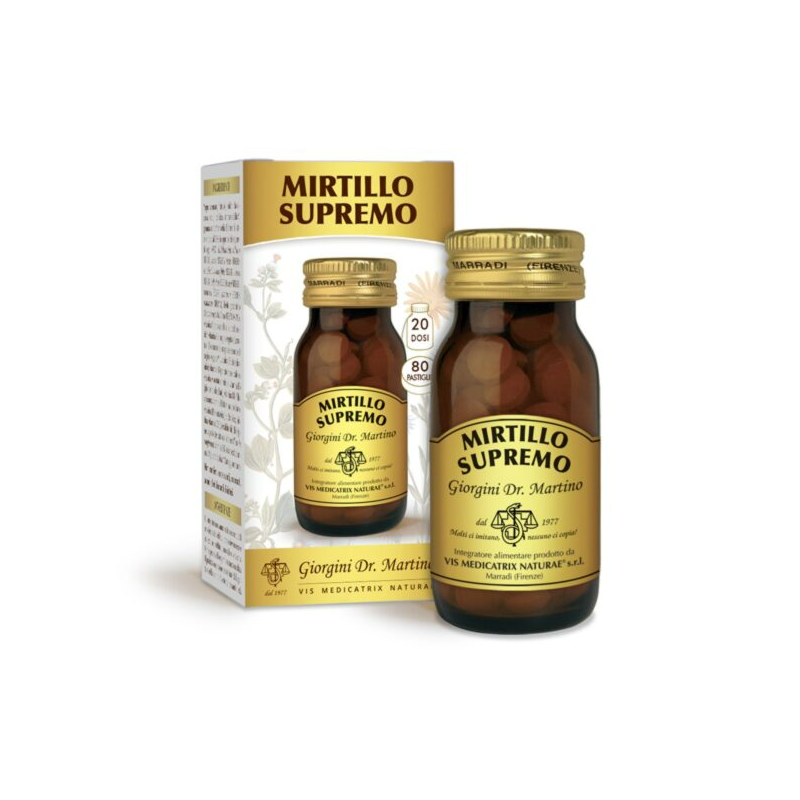 Mirtillo supremo 80 pastiglie