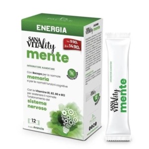 Sanavitality energia mente 12 stick pack