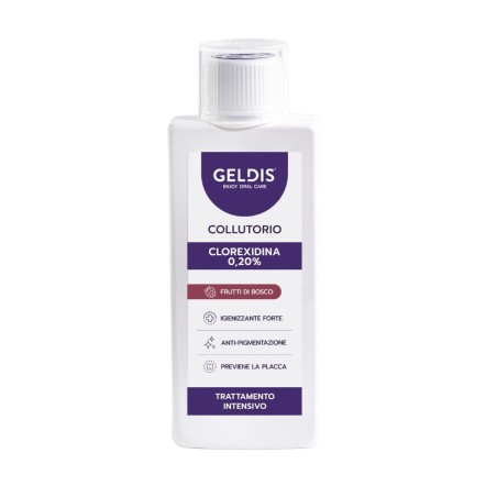 Geldis clorexidina 0,20% frutti di bosco 200 ml