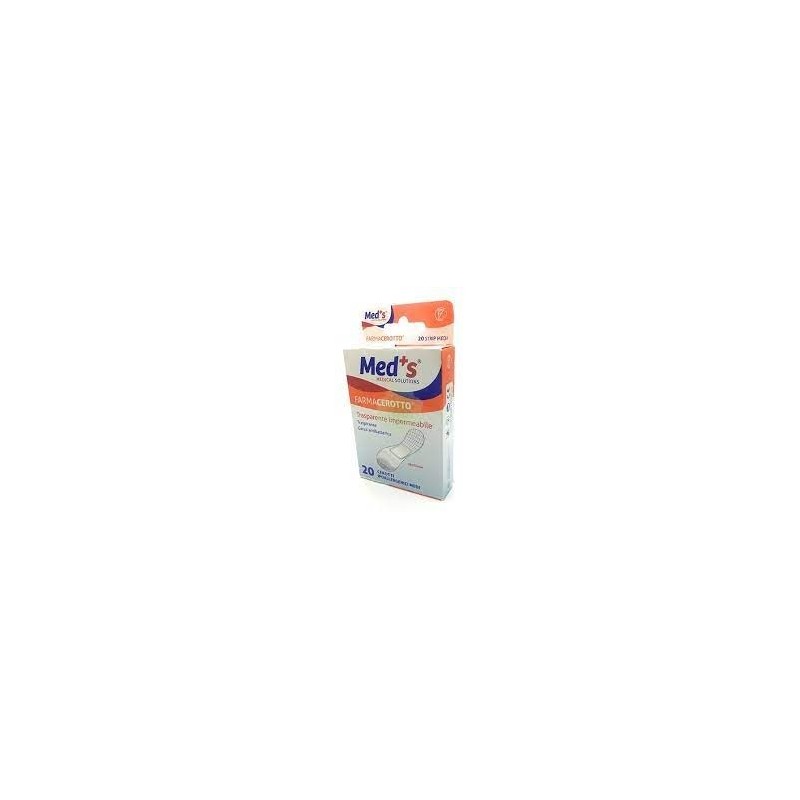 Cerotto meds strip polietilene ipoallergenico medio 20 pezzi