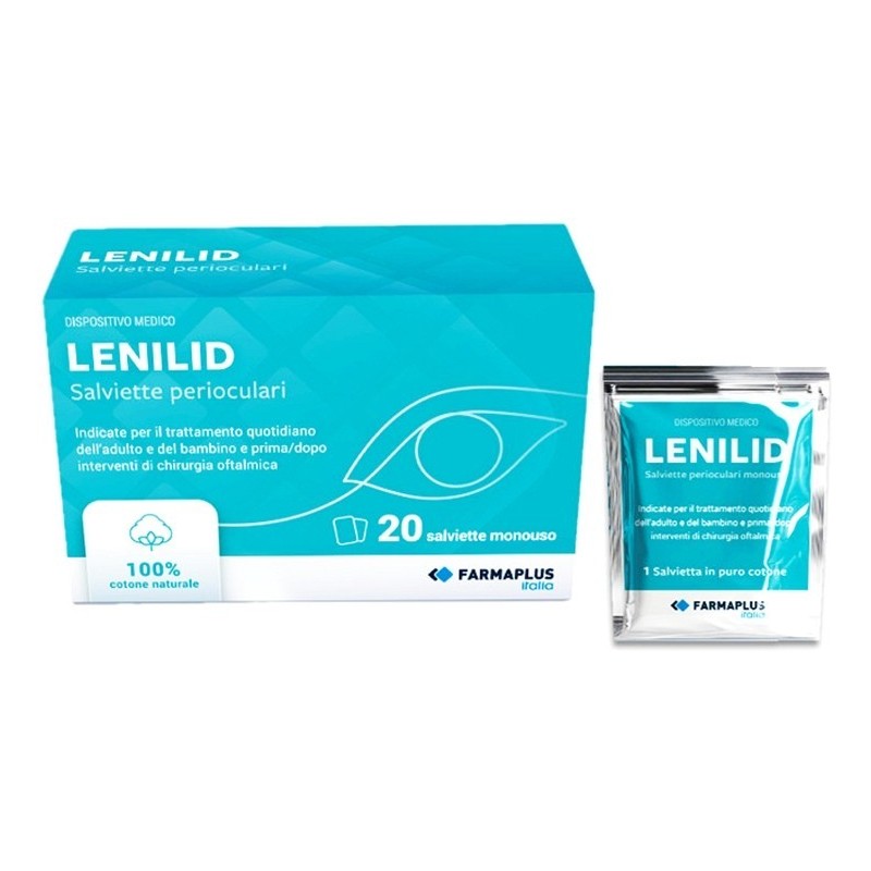 Lenilid salviette perioculari 20 pezzi Lenilid salviette perioculari 20 pezzi