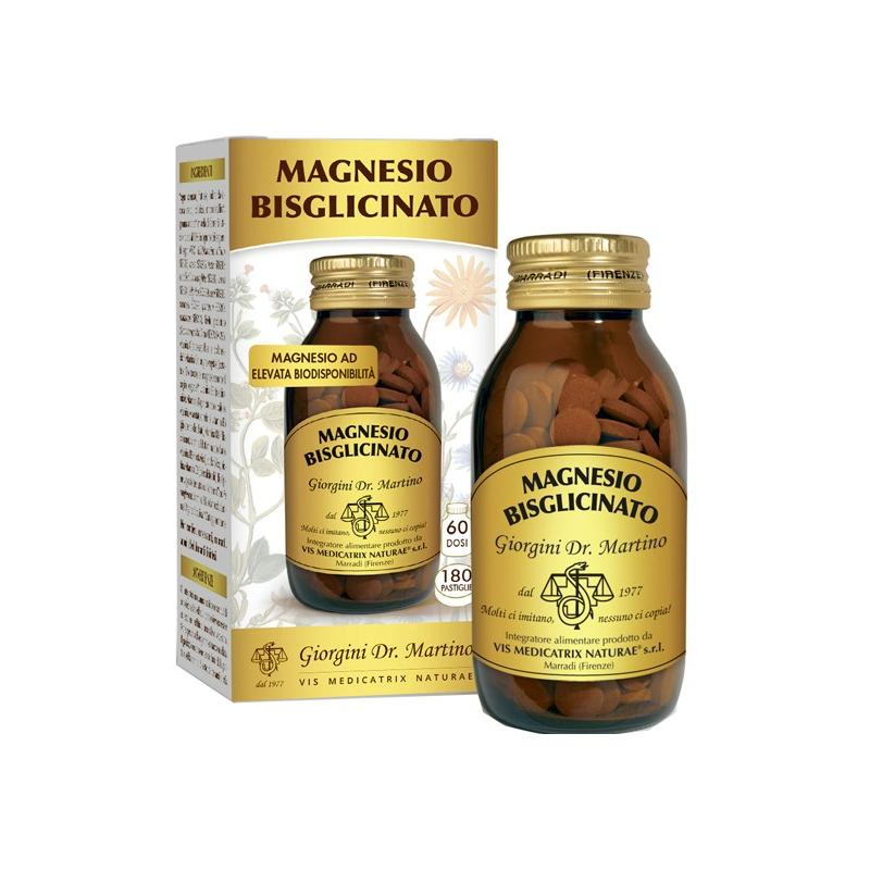 Magnesio bisglicinato 180 pastiglie