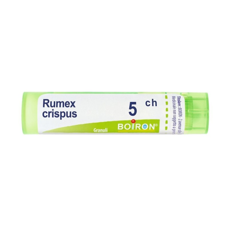Rumex crispus boiron 80 granuli 5 ch contenitore multidose4g