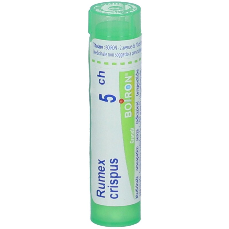 Rumex crispus boiron 80 granuli 5 ch contenitore multidose4g