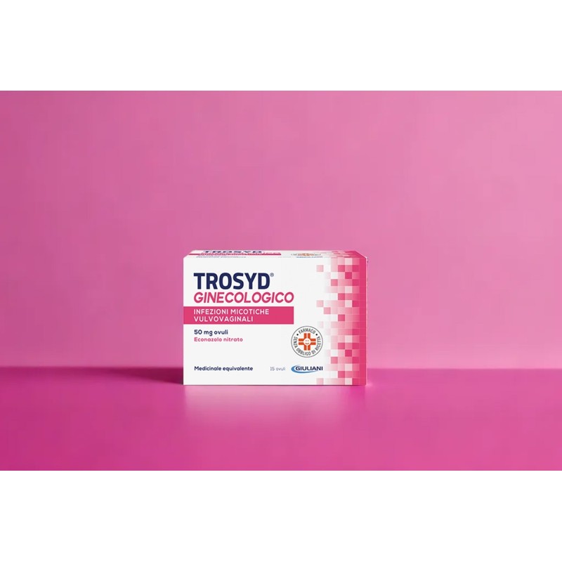 Trosyd ginecologico 15 ovuli vag 50 mg Trosyd ginecologico 15 ovuli vag 50 mg