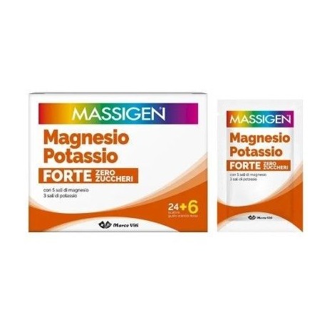 Massigen magnesio potassio forte 30 bustine edizione speciale 2025