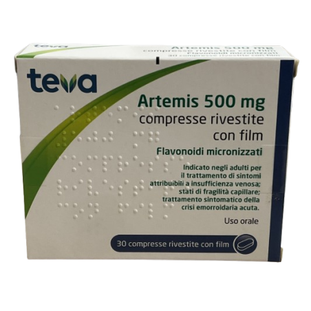 Artemis 30 compresse riv 500 mg