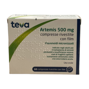 Artemis 60 compresse riv 500 mg