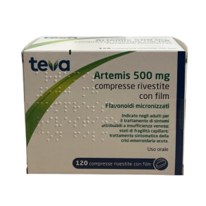Artemis 120 compresse riv 500 mg