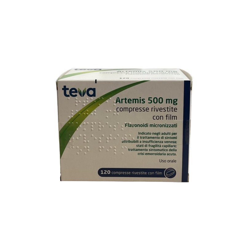 Artemis 120 compresse riv 500 mg