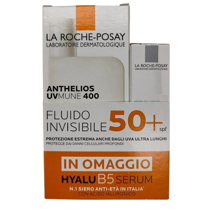 Anthelios uvmune fluido 50 ml + hyalu b5 10 ml