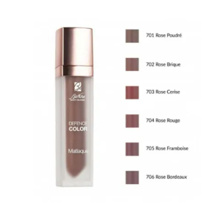 Defence color comfort mat 703 rossetto mat liquido 4,5 ml Defence color comfort mat 703 rossetto mat liquido 4,5 ml