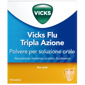 Vicks flu tripla a orale polvere 10 buste