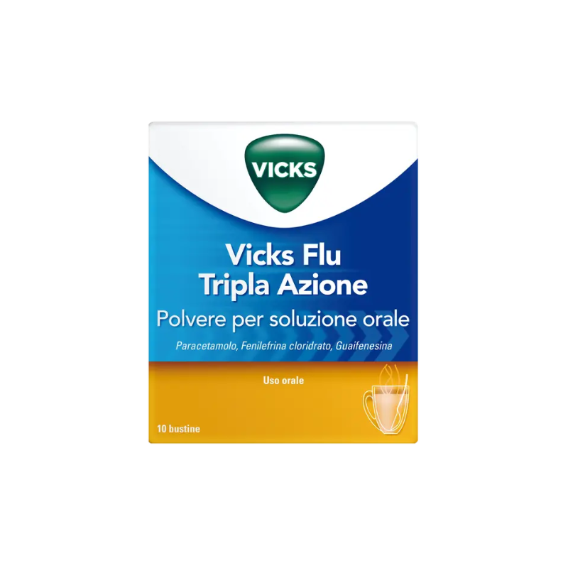 Vicks flu tripla a orale polvere 10 buste