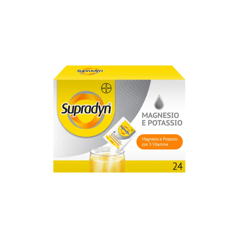 Supradyn Magnesio e Potassio 24 bustine Supradyn Magnesio e Potassio 24 bustine