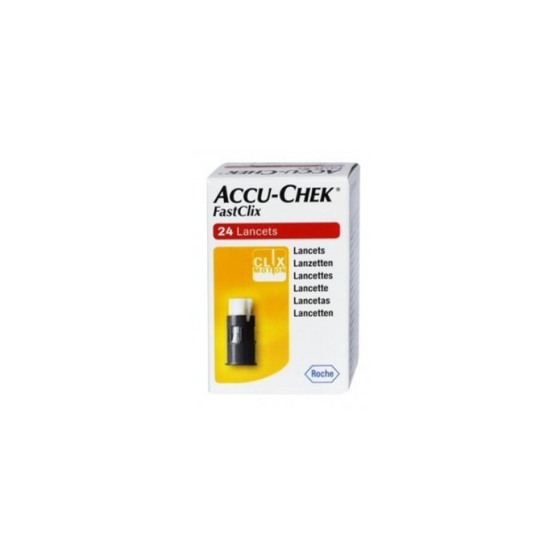 Accu-chek fastclix 24 lancette