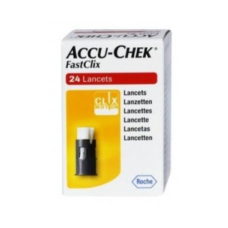 Accu-chek fastclix 24 lancette