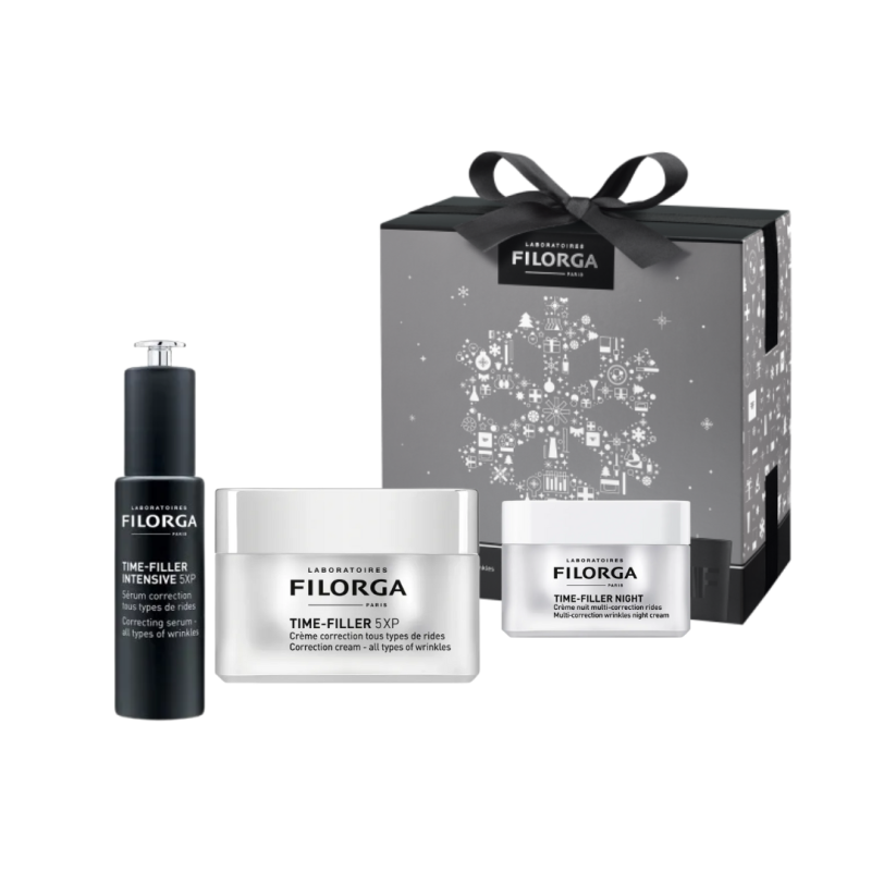 Filorga Xmas Coffret Time Filler 5xp 2025 1 Time Filler 5xp Crema 50 Ml + 1 Time Filler Intensive 5xp 5 Ml + 1 Time Filler Night Filorga Xmas Coffret Time Filler 5xp 2025 1 Time Filler 5xp Crema 50 Ml + 1 Time Filler Intensive 5xp 5 Ml + 1 Time Filler Night