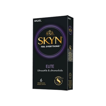 Profilattico ansell akuel skin elite 6 pezzi
