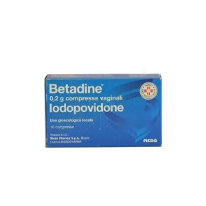 Betadine*10cpr vag 200mg