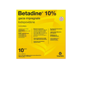 Viatris Healthcare Limited Betadine 10% Garze Impregnate Iodopovidone