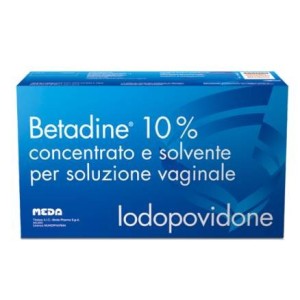 Viatris Healthcare Limited Betadine 10% Concentrato E Solvente Per Soluzione Vaginale Iodopovidone