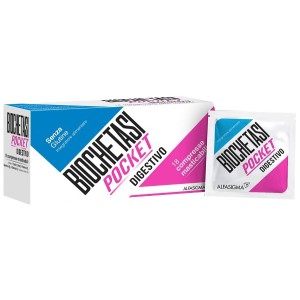 Biochetasi pocket digestiv 18 compresse masticabili nuova formulazione