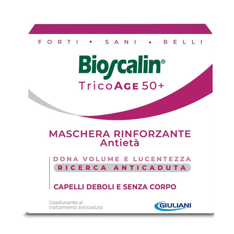 Giuliani Bioscalin Tricoage Maschera Rinforzante Antieta' 200 Ml Giuliani Bioscalin Tricoage Maschera Rinforzante Antieta' 200 Ml