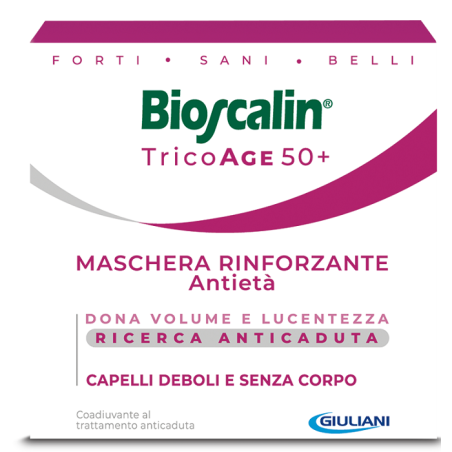 Giuliani Bioscalin Tricoage Maschera Rinforzante Antieta' 200 Ml Giuliani Bioscalin Tricoage Maschera Rinforzante Antieta' 200 Ml