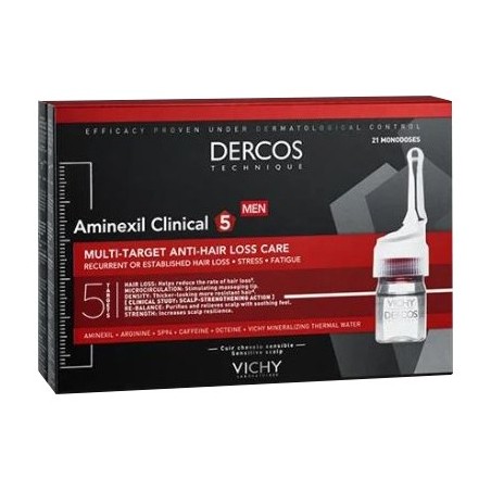 Dercos aminexil fiale 42 uomo 6 ml