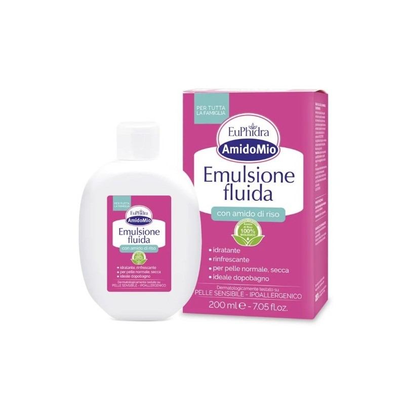 Euphidra amidomio emulsione idratante 200 ml