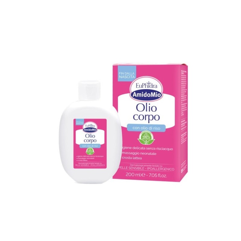 Euphidra AmidoMio Olio Corpo Protettivo - 200ml Euphidra AmidoMio Olio Corpo Protettivo - 200ml