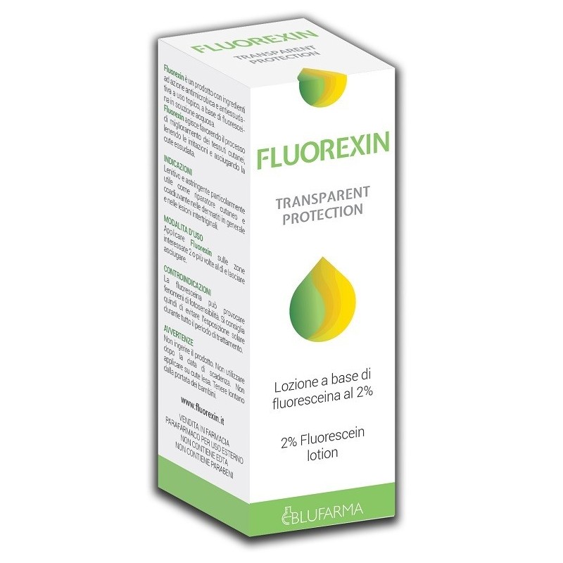 Fluorexin transparent protection lozione antibatterica 50 ml maderma