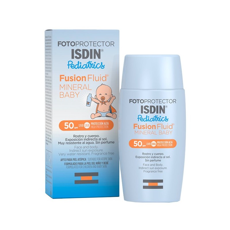 Isdin Mineral Baby 50+ Fotoprotector Pediatrics 50 Ml