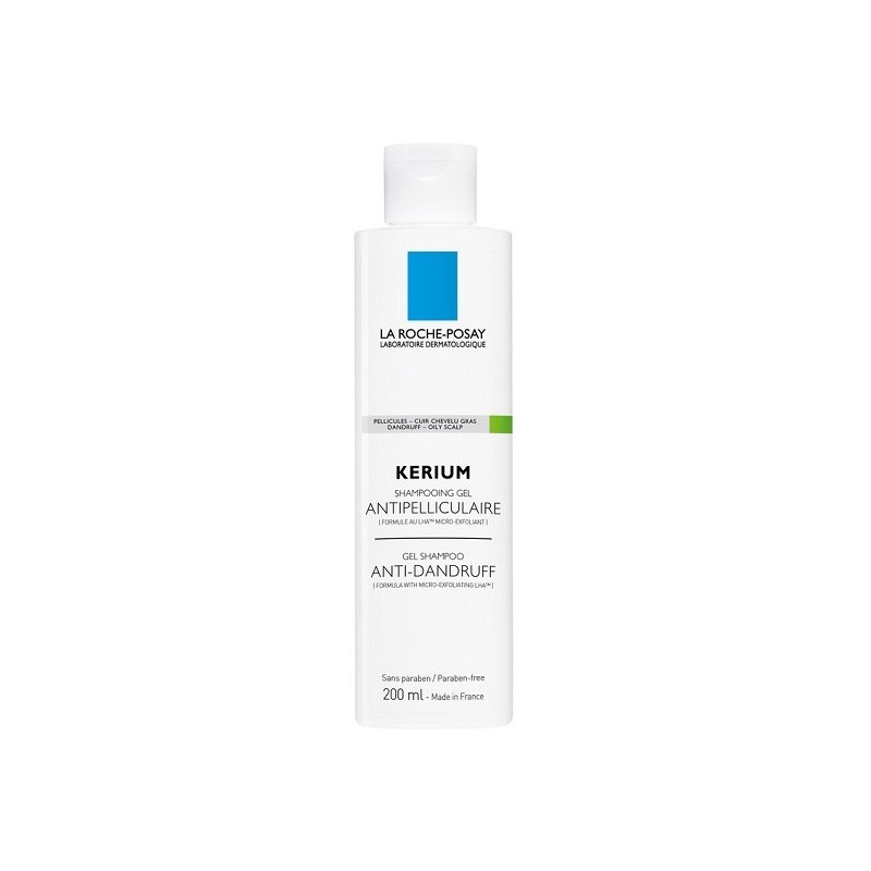 La Roche Posay-phas Kerium Shampoo Anti-forfora Capelli Grassi 200 Ml