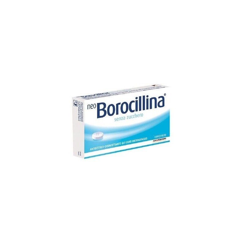 Neoborocillina 16 pastiglie senza zucchero