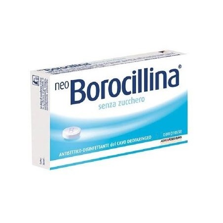 Neoborocillina 16 pastiglie senza zucchero