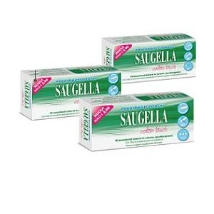 Meda Pharma Saugella Assorbenti Cotton Touch Interni Super 16 Pezzi Taglio Prezzo