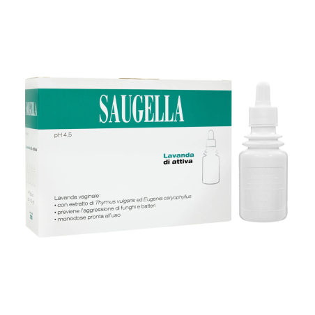 Saugella Lavanda Vaginale Attiva - 4x140ml